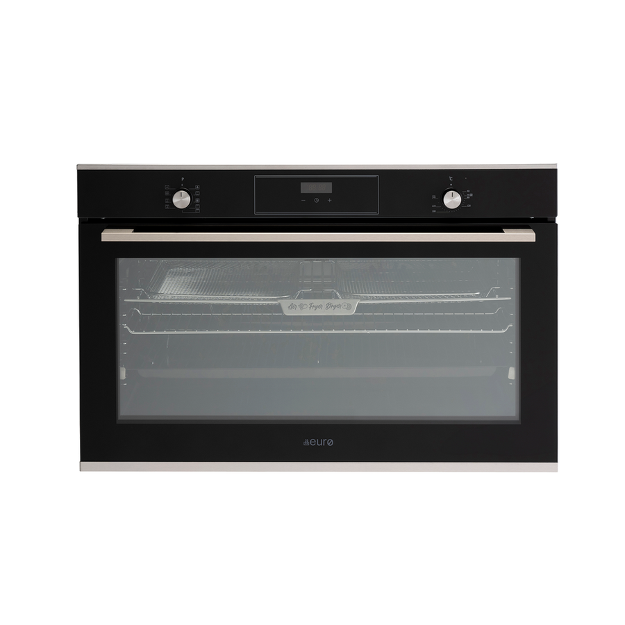 90cm x 60cm, Giant Oven 9 x Multifunction Programmable Touch LED Clock timer, Large 109ltr gross capacity , 1 x telescopic runner "AIR FRY" | Pilbara Bathroom Warehouse - Perth, Western Australia