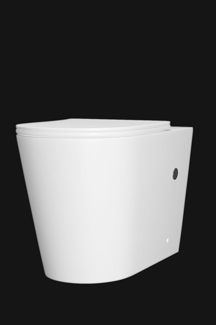 Radiant Pan Slim Seat - Matte White