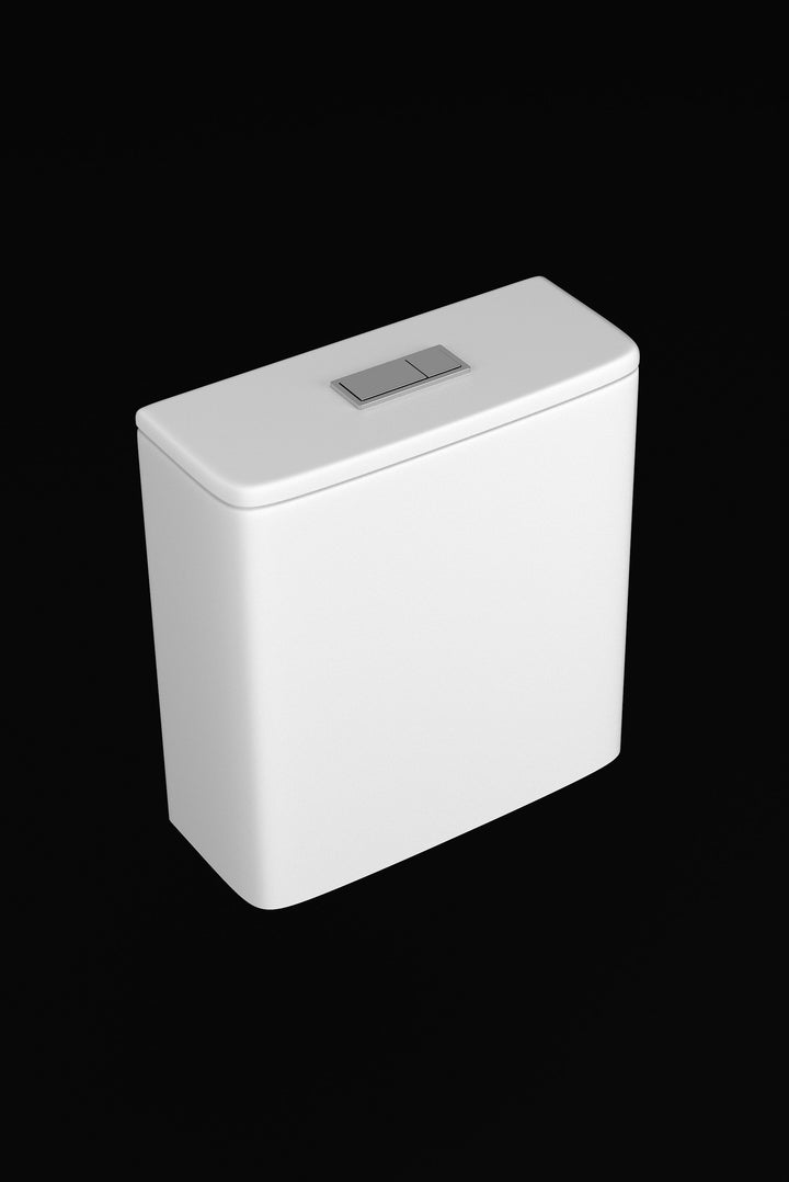 Radiant Cistern Universal Inlet Matte White - Geberit