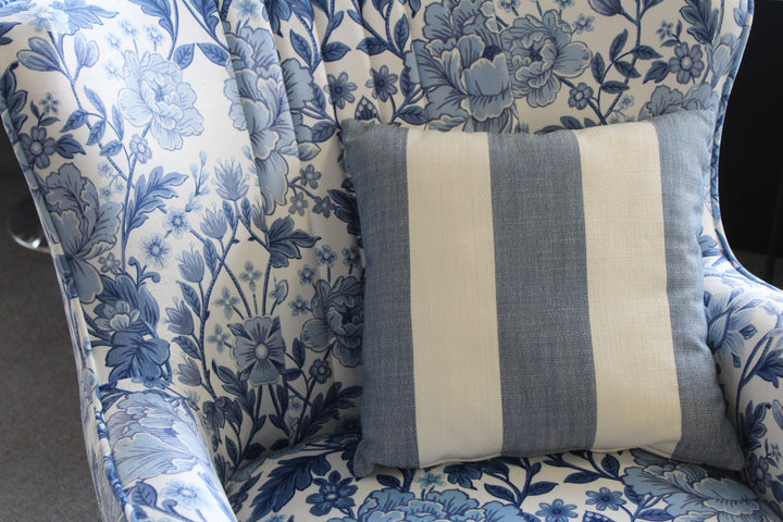 Bliss Cushion Hamptons Stripe Fabric