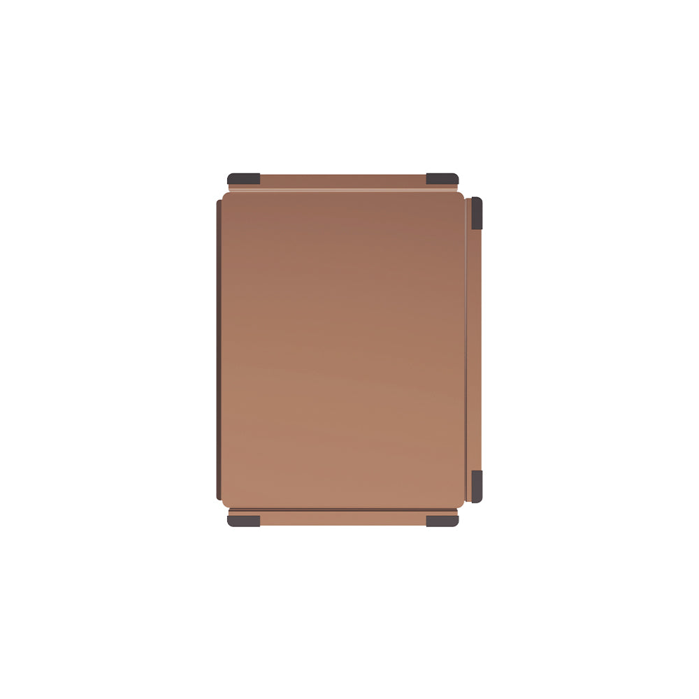 Hana Sink Drainer Tray, PVD Brushed Copper - Pilbara Bathroom Warehouse Perth and regional Western Australia