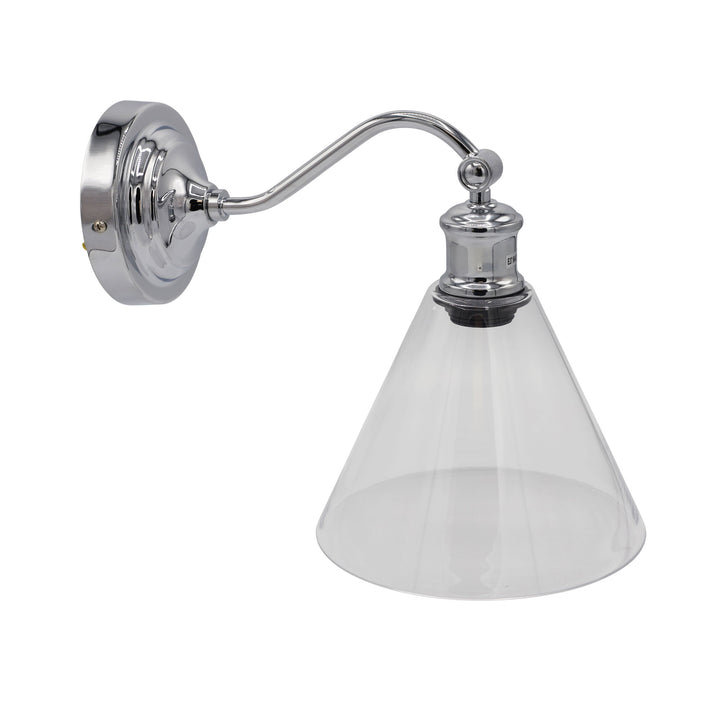 ABBY Chrome Wall Light