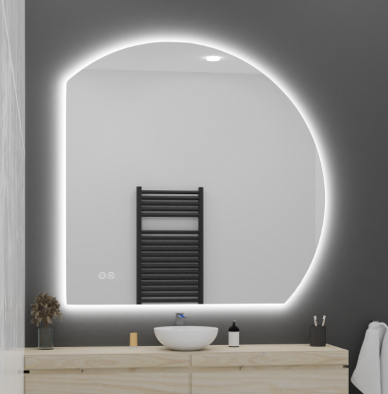 ALBA B black cylindrical light with sleek modern profile and directional illumination – Pilbara Bathroom Warehouse Perth and regional Western Australia