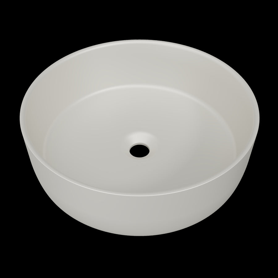 Allure Basin 360mm Ivory Matt