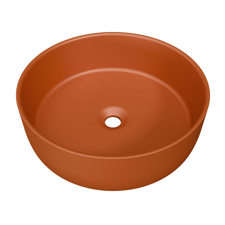 Allure Basin 360mm - Terracotta Matte