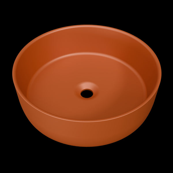 Allure Basin 360mm Terracotta Matt
