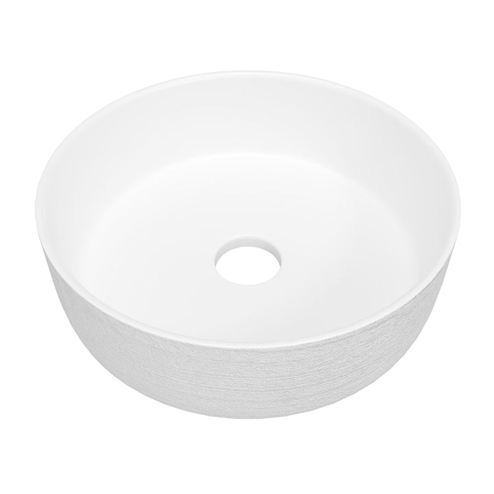Allure Raked Basin 360mm - White Matte