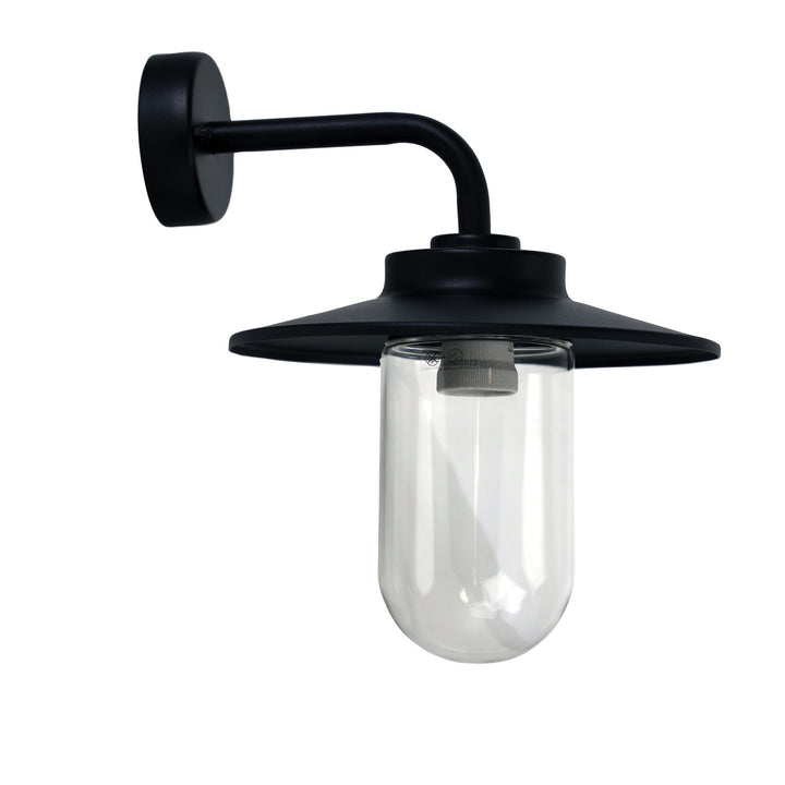 ANZIO Outdoor Wall Light – White and Black