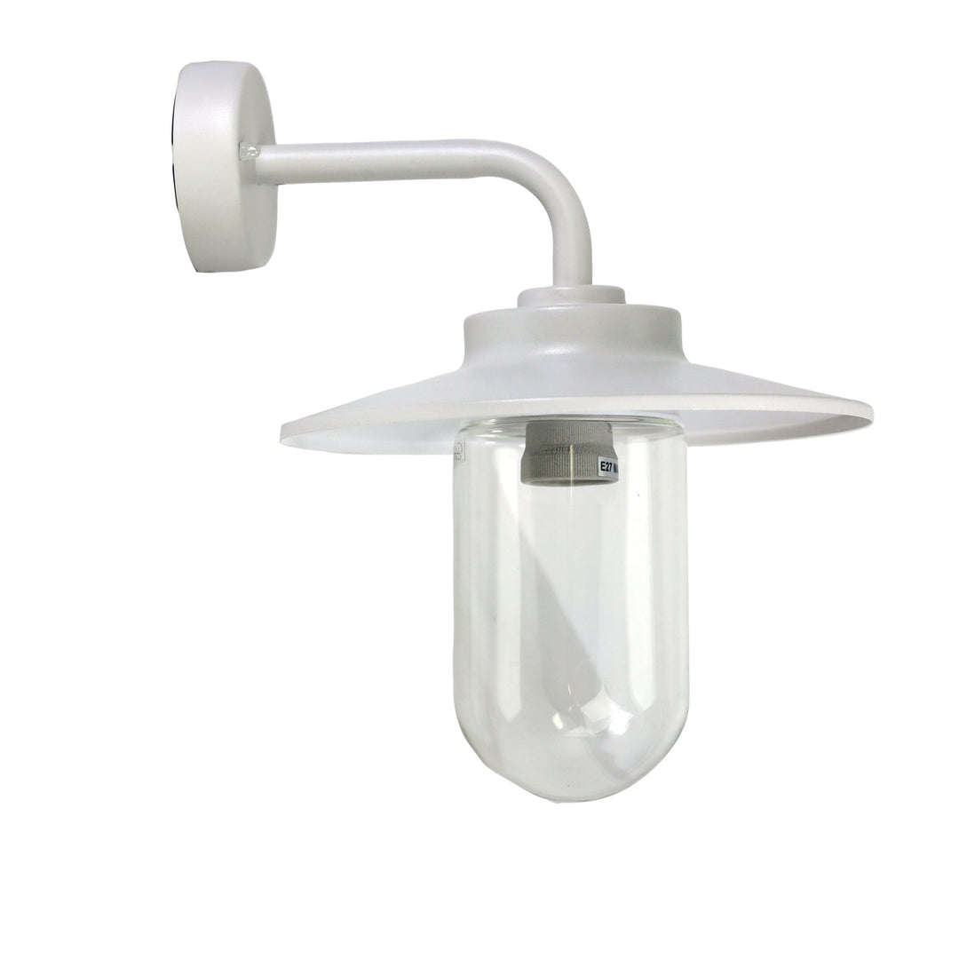 ANZIO Outdoor Wall Light – White and Black