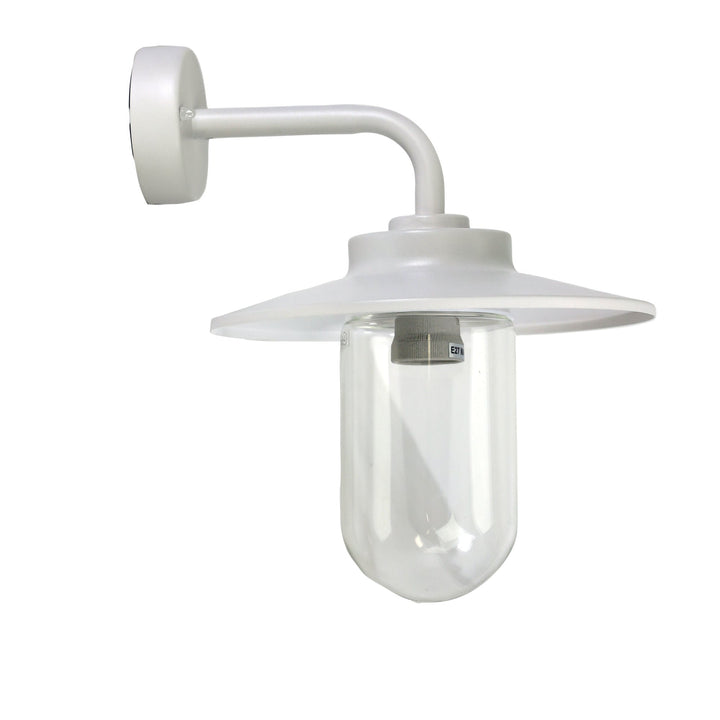ANZIO Outdoor Wall Light – White and Black