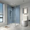 Alpine Shower Return Panel 100x200cm Silver