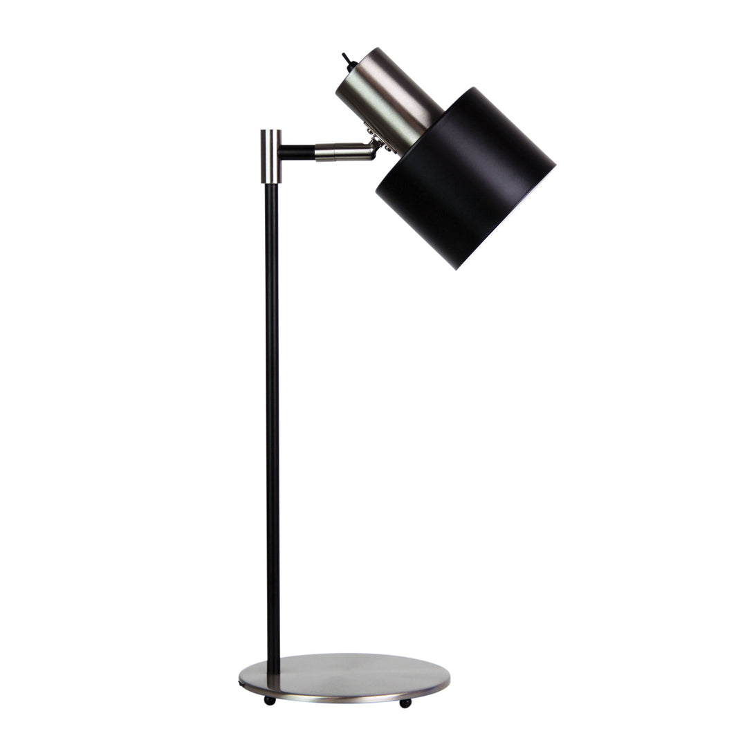 ARI Desk Lamp – Mid-Century Brushed Chrome & Copper