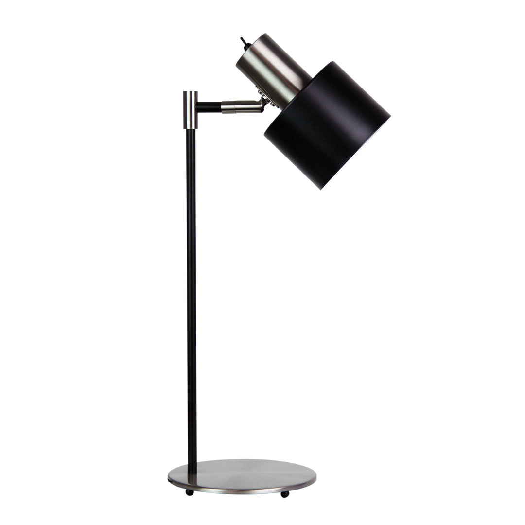 ARI Desk Lamp – Mid-Century Brushed Chrome & Copper
