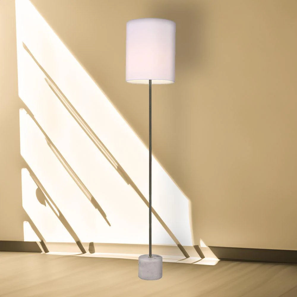 Adeline Modern Marble & Iron Floor Lamp