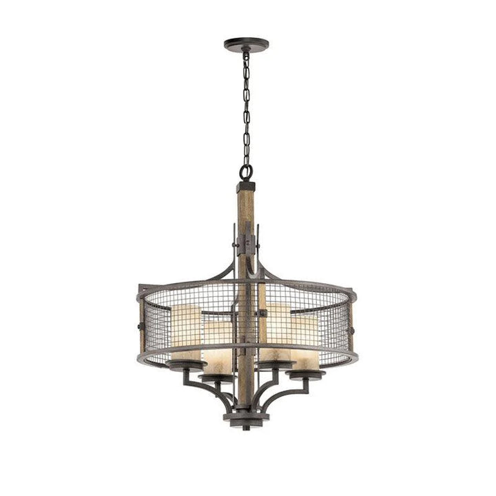 Ahrendale 4-Light Chandelier - Anvil Iron