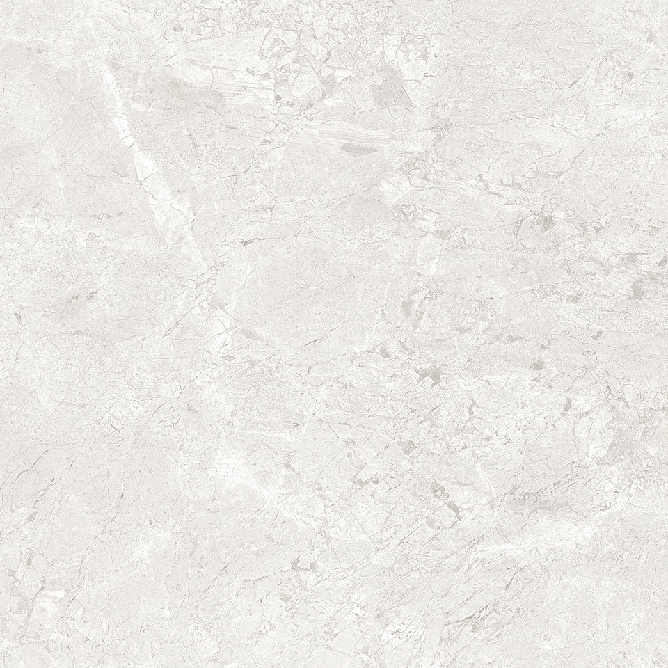 Aldure Bianco Gloss Tile 600x600