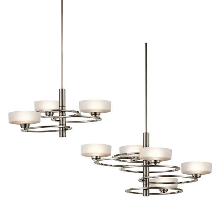 Aleeka 3Lt/5Lt Chandelier - Classic Pewter