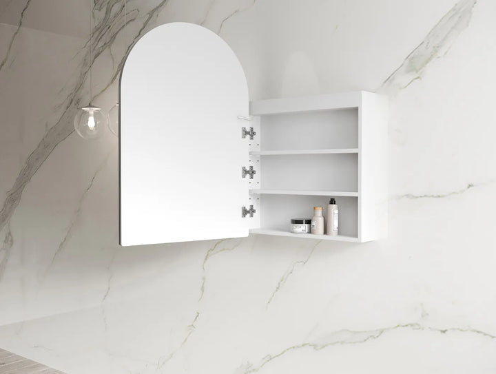 Archie 900x600 White LED Shaving Cabinet