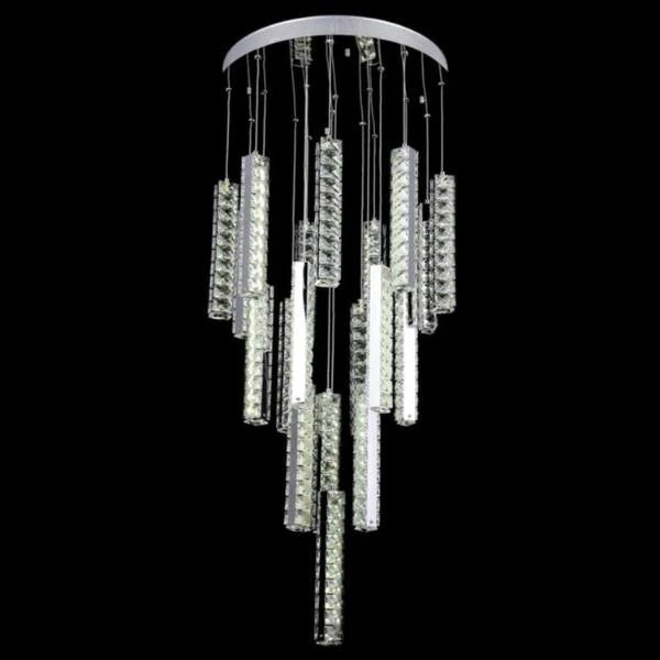Arctic Crystal LED Pendant Light – Small or Large