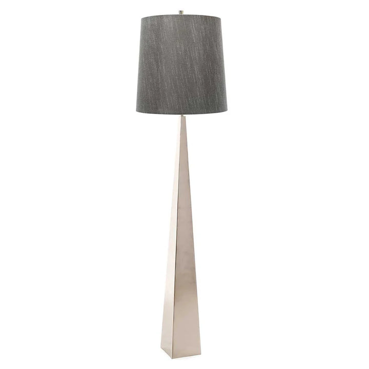 Ascent Floor Lamp – Black, Polished Nickel & White
