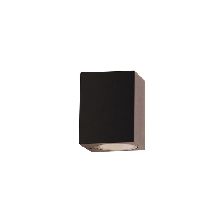 Atlas Black and White Outdoor Wall Light