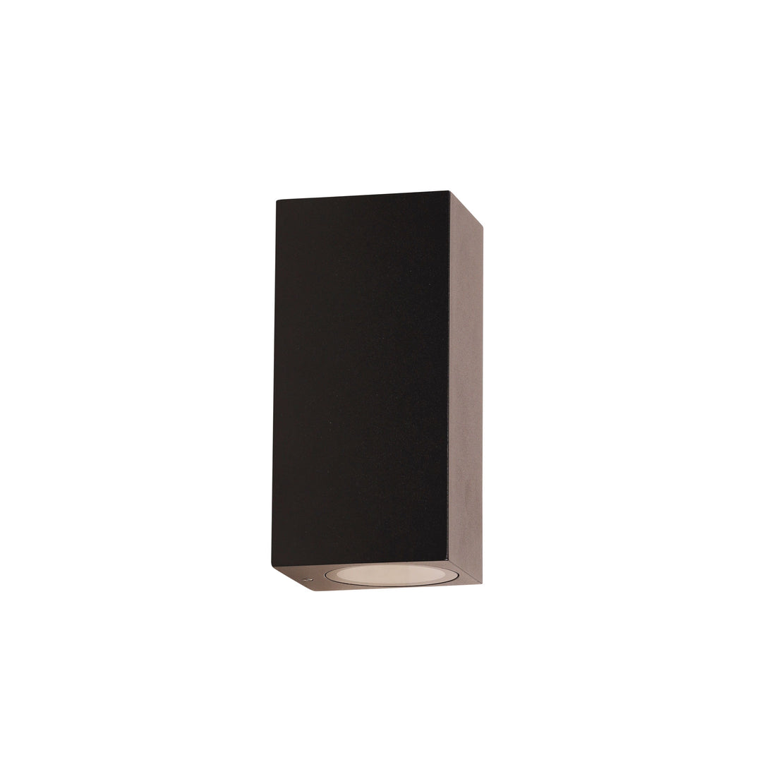 Atlas Twin Black and White Outdoor Wall Light
