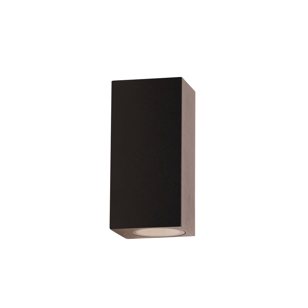 Atlas Twin Black and White Outdoor Wall Light