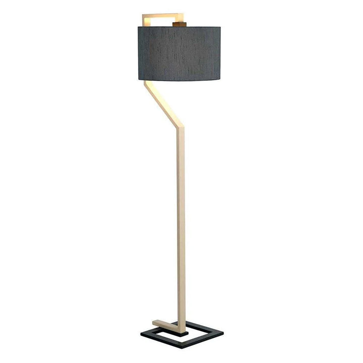 Axios Floor Lamp in Grey and Ivory