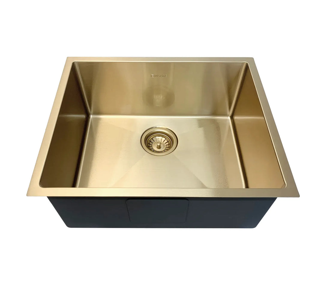 Axon Sink 52S 520x440x220mm - Brushed Gold