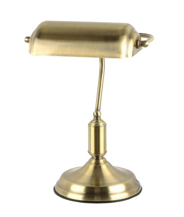Banca Banker Lamp Matt Black, Matt White, Antique Brass BANCA-T CLA Lighting