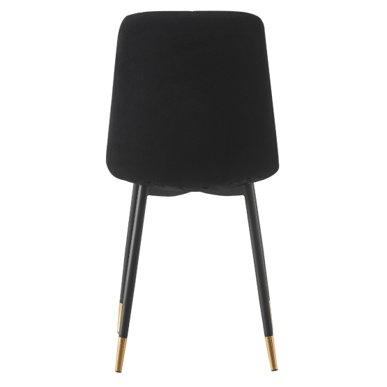 Theo Chair Black velvet