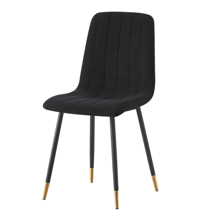 Theo Chair Black velvet