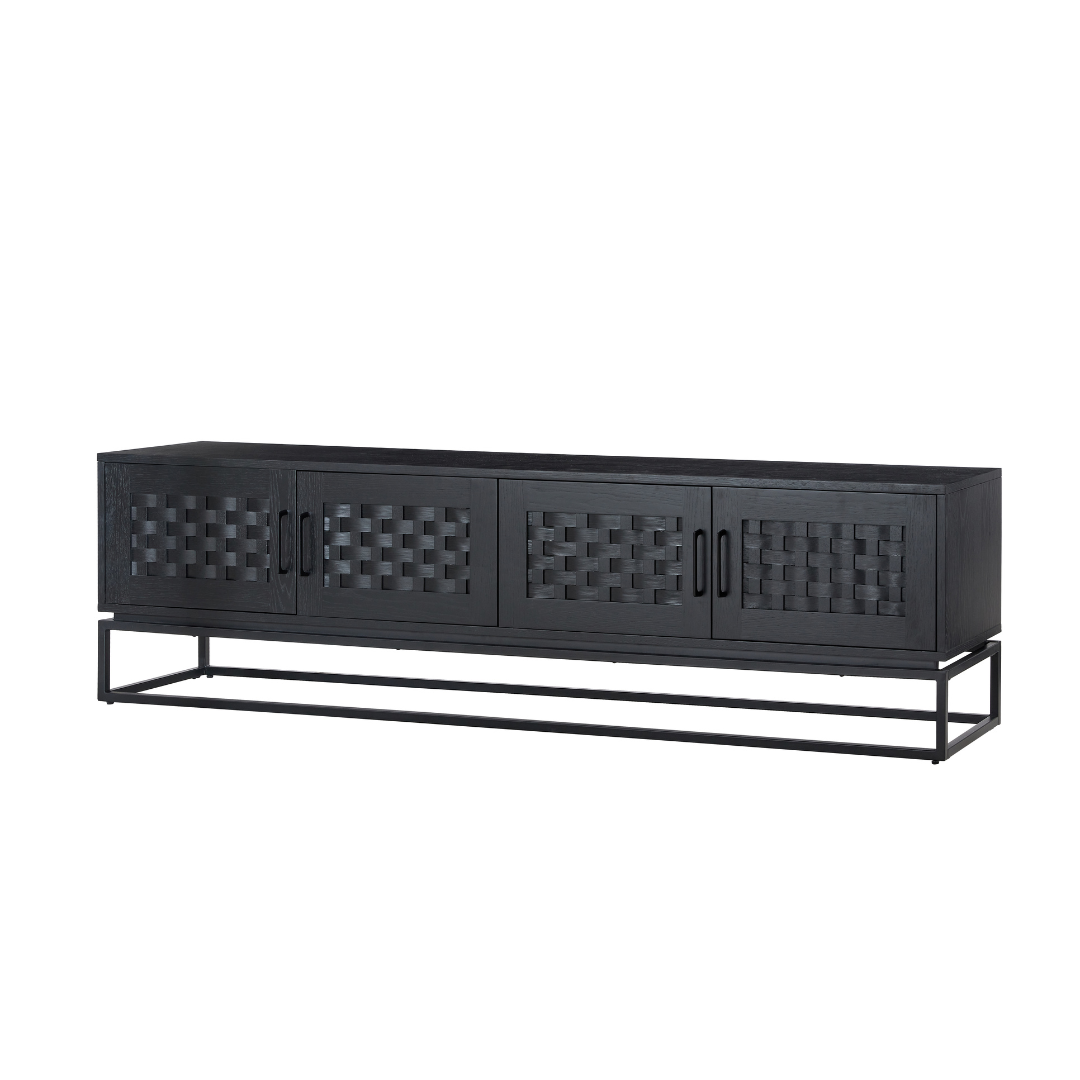 Brittania Entertainment Unit, Black oak veneer