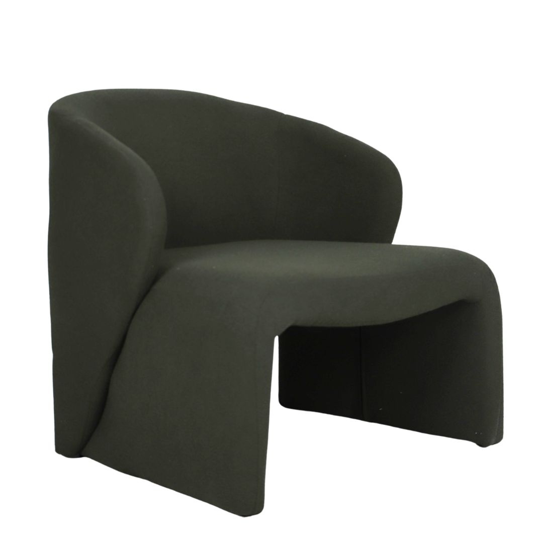 Belvedere Chair Olive boucle