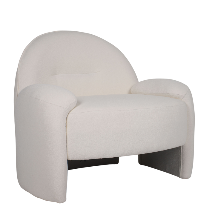 Hamilton Chair Antique White boucle