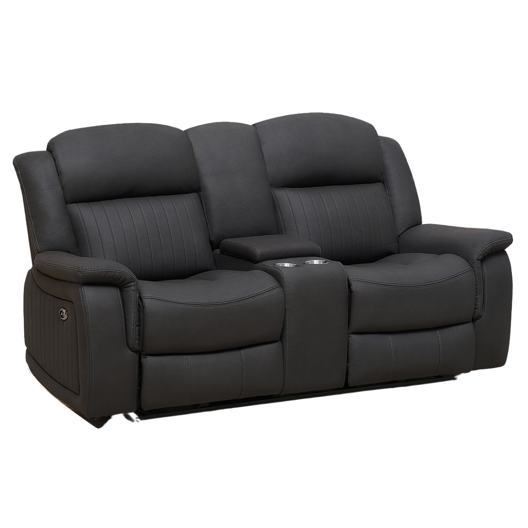 Paragon Power Motion 2 Seater Recliner - Black