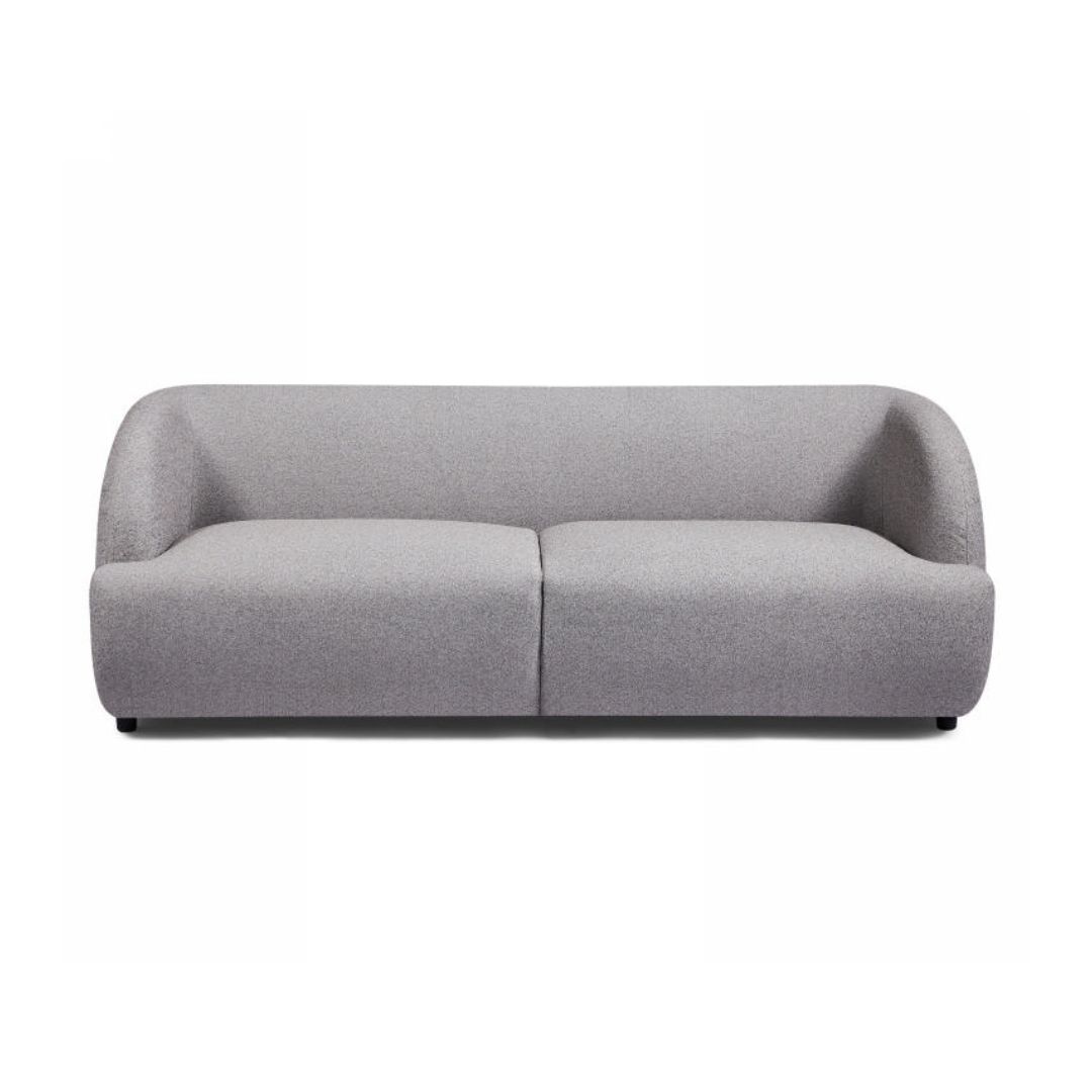 Orkney 3 Seater Sofa upholstered - Grey Boucle