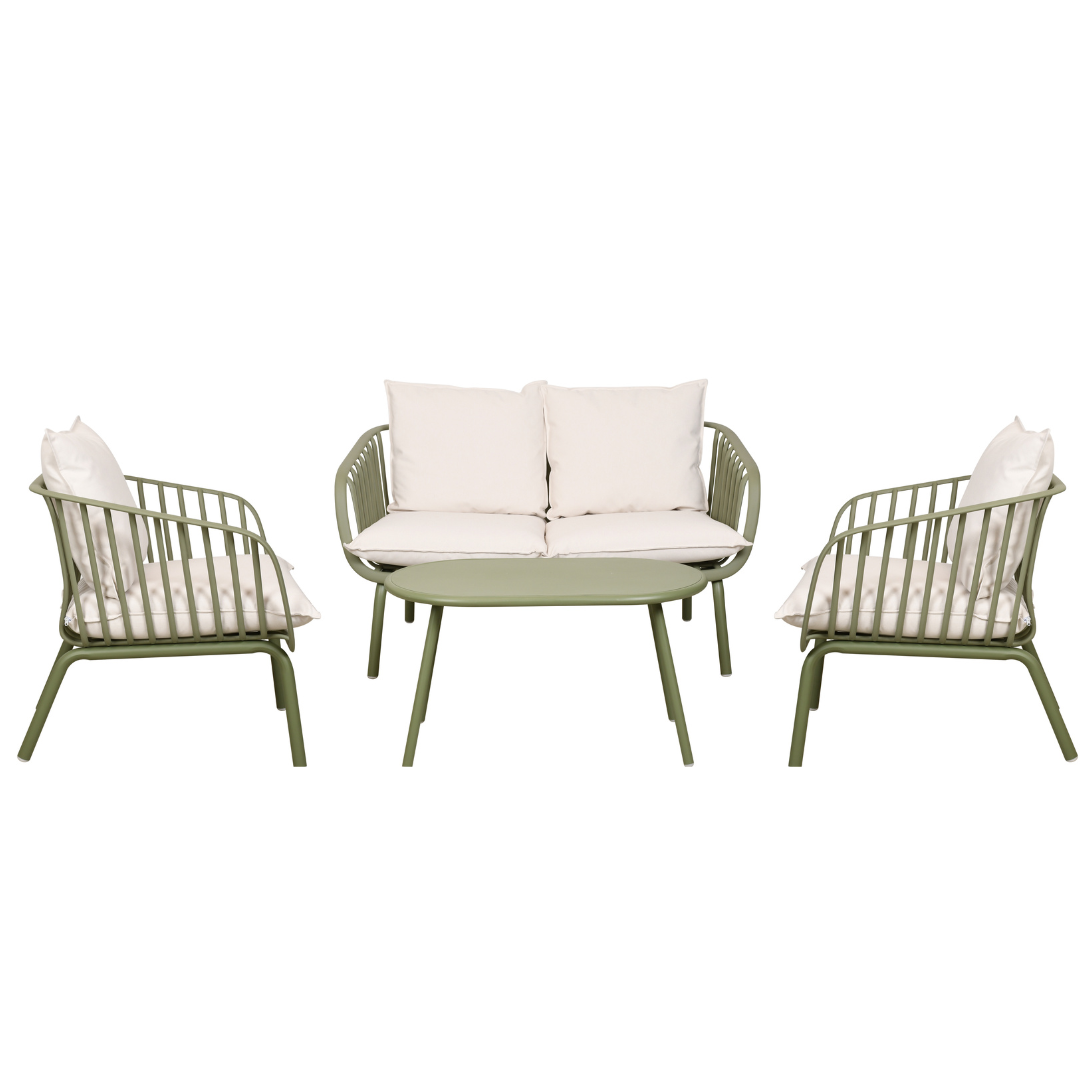 Villa Sol Outdoor Sofa set Pistachio