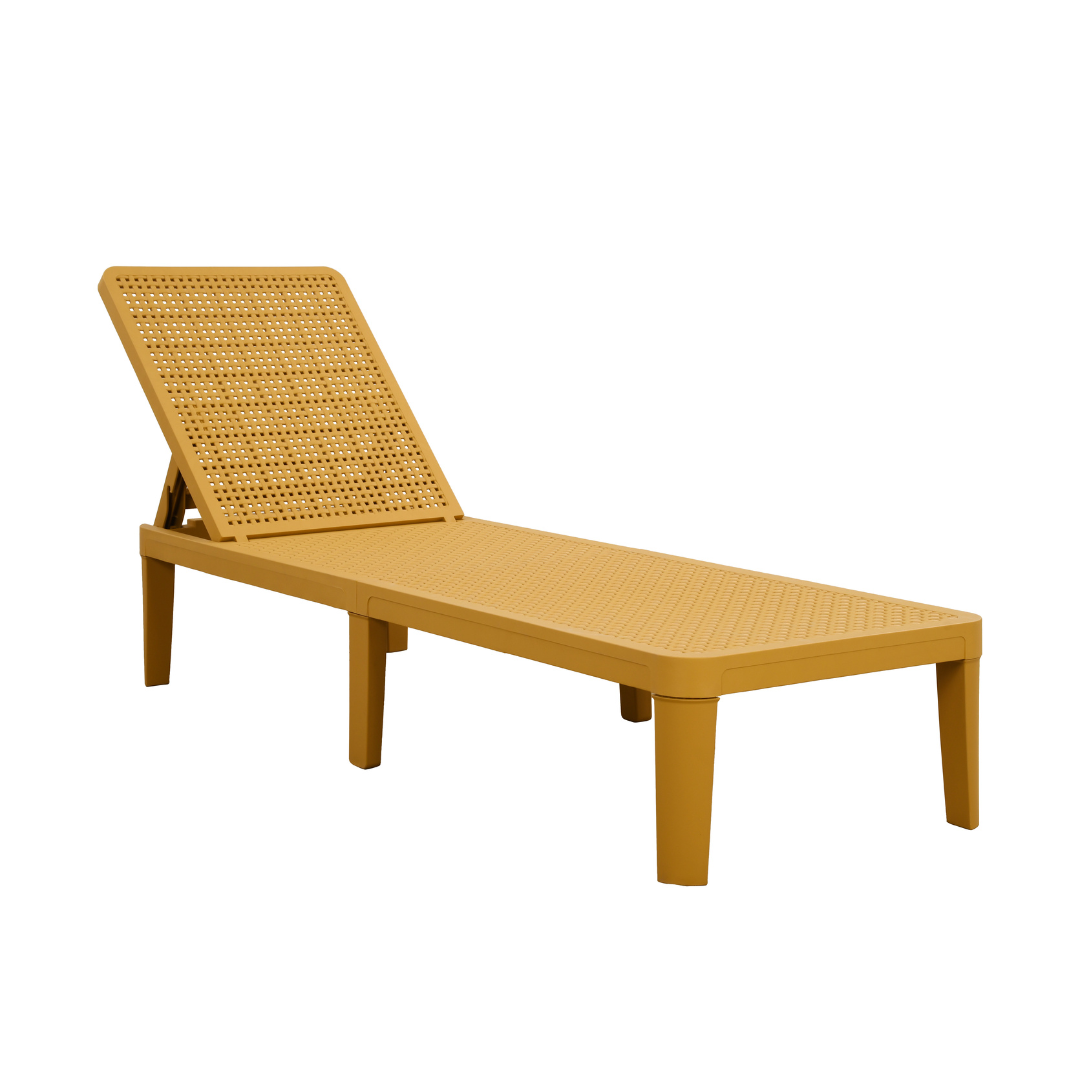 Sorrento sunlounger Yellow
