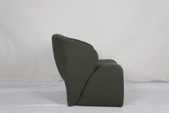 Belvedere Chair Olive boucle