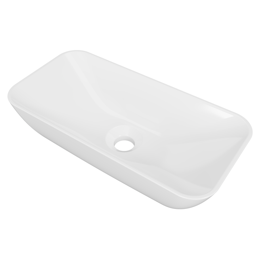 Bloom Basin 475mm White Gloss