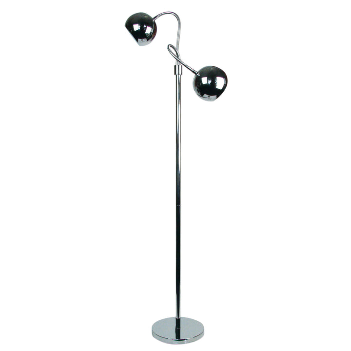 BOBO Twin Flexible Neck Floor Lamp