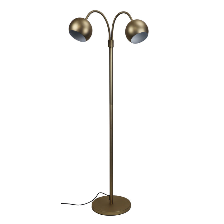 BOBO Twin Flexible Neck Floor Lamp
