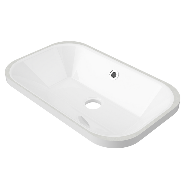 Bodhi Undermount Basin 540mm White Gloss