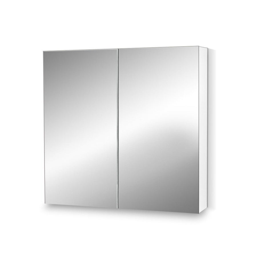 Cefito Bathroom Mirror Cabinet 750x720mm White – sleek wall-mounted storage with mirrored front