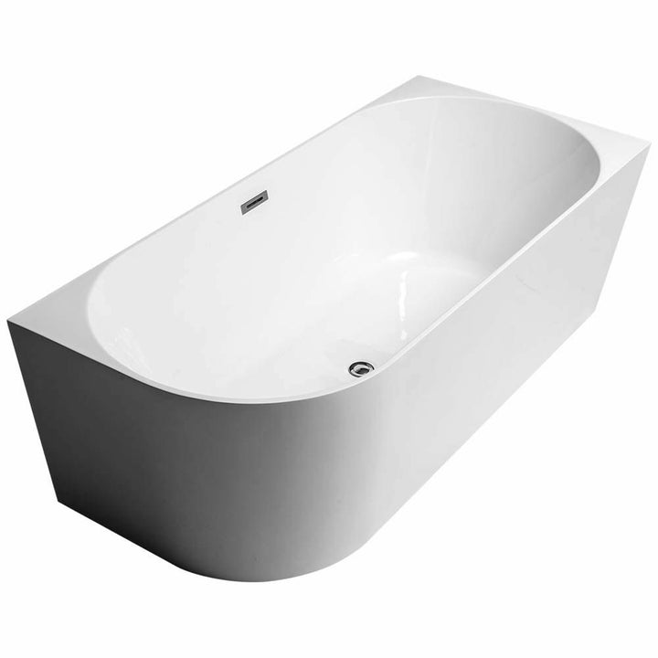 Madrid Back To Wall Corner Bath