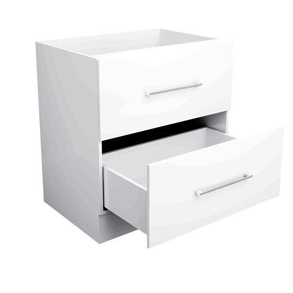 Base Two(2) Drawer Pot Drawer 80cm