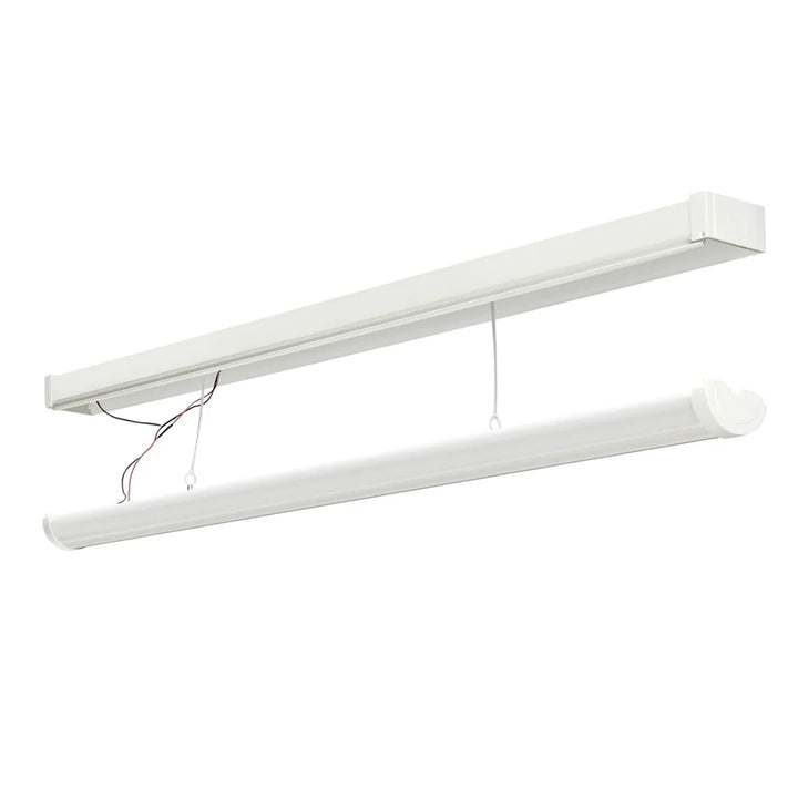 Bat Surface Mounted Dual Power Tri-CCT LED Batten Light