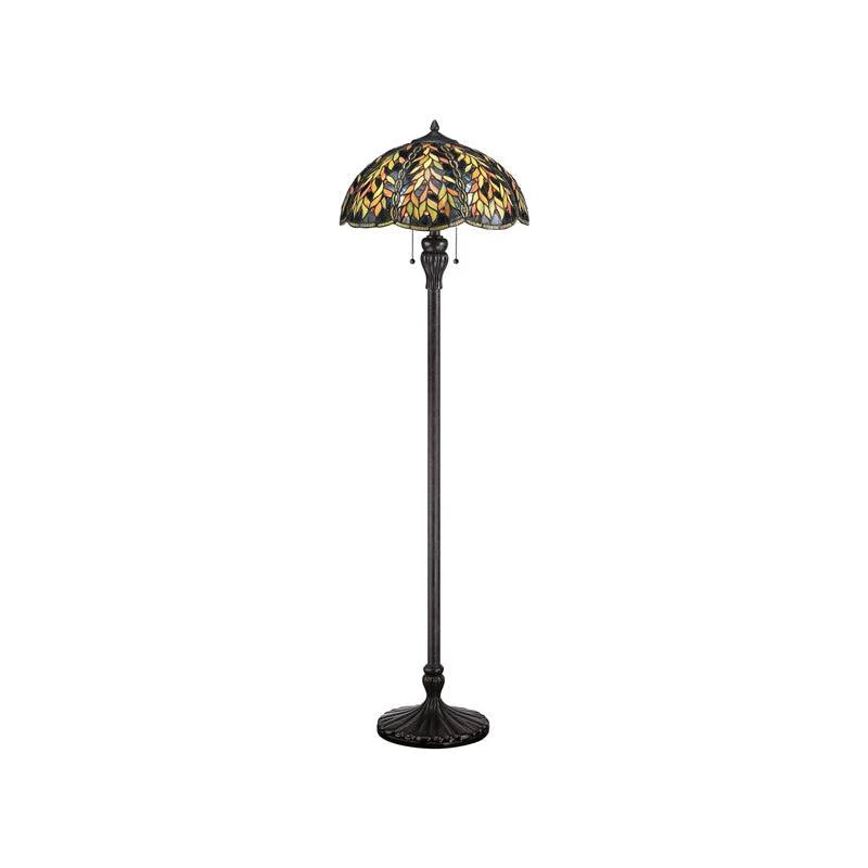 Belle Floor Lamp 2Lt E27 in Imperial Bronze