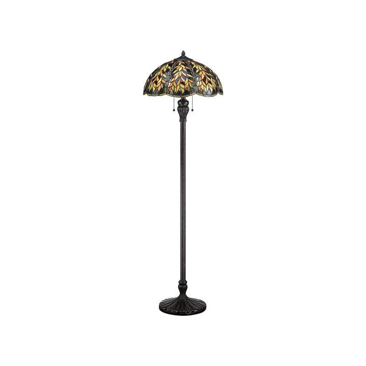 Belle Floor Lamp 2Lt E27 in Imperial Bronze